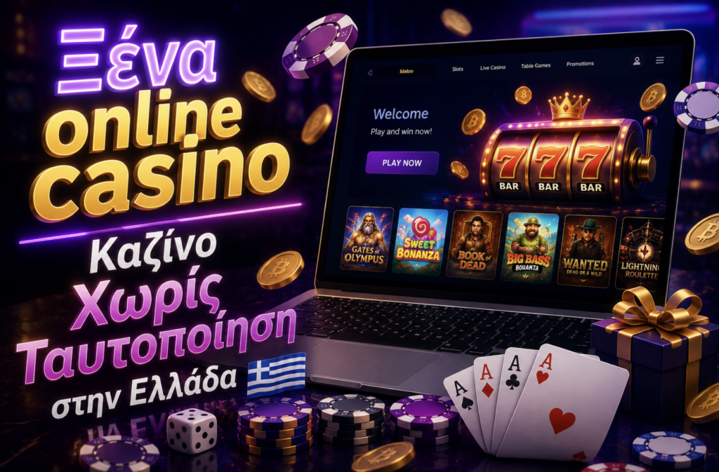 Καζίνο Χωρίς Ταυτοποίηση Ανακαλύψτε την Ελευθερία του Παιχνιδιού Καζίνο Χωρίς Ταυτοποίηση Ανακαλύψτε την Ελευθερία του Παιχνιδιού